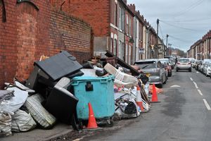 Residents have said the rubbish was removed daily, only to be replaced hours later