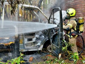 Supporting image for story: Cradley Heath arson attack leaves van gutted