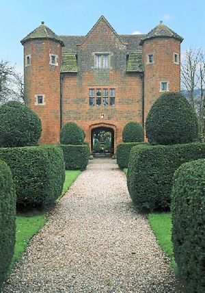 Upton Cressett Hall near Bridgnorth, already voted one of the UK's top 'hidden gems'