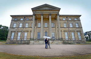 Philip and Sandra Barnett from Codsall talk a stroll around Attingham Park