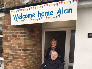 Supporting image for story: Alan Jenkins: Paralysed grandfather at home at last after fundraising campaign 