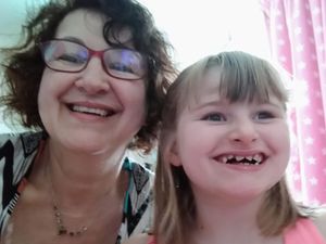 Supporting image for story: Grandmother thanks food donations helping disabled granddaughter throughout lockdown near Market Drayton
