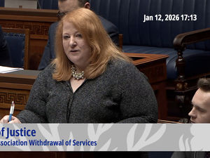 Supporting image for story: Victims of crime ‘held to ransom’ by criminal Bar strike, Long says