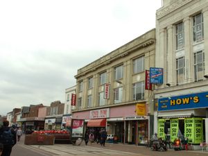 Supporting image for story: Demolition of former Spencers Market site in West Bromwich High Street under way
