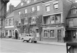 Before Woolworths it was the Crown pub (picture 1967) 