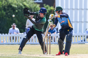 Action from Shropshire's NCCA Trophy final defeat against Dorset