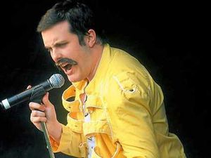 Supporting image for story: Rocking night as Shrewsbury enjoys Queen tribute