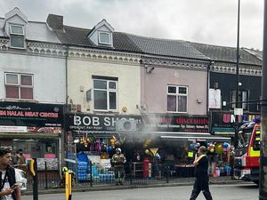 Supporting image for story: Firefighters extinguish blaze at three-storey shop in Smethwick