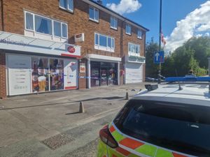Police remained at the scene of the carbon monoxide poisoning at Creswell Crescent, Bloxwich on Sunday