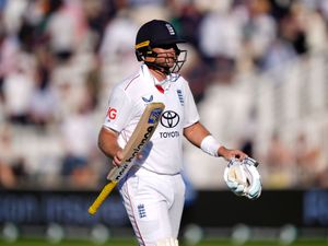 Supporting image for story: Joe Root unbeaten on 99 as England dig in on opening day of third Test