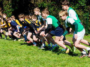 Supporting image for story: Youngsters have a spring in their step