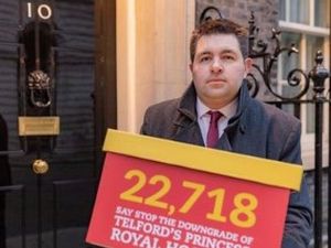 Supporting image for story: 22,000 people sign petition against Telford A&E plans as fight reaches Downing Street