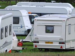 A stock picture of caravans