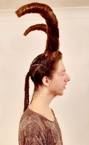 One of Caroline’s Avant Garde styles