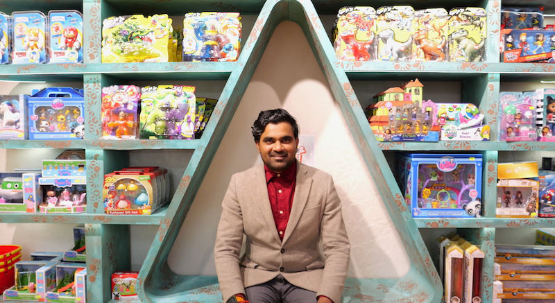 Krishna Yadlapalli, CEO of Booghe Toys, secured £1.2m of investment to grow his retail business 