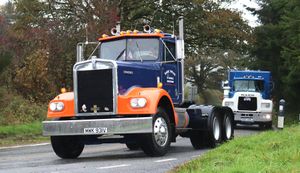 Iconic american trucks of a Kenworthy & Mack