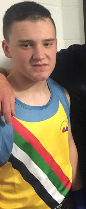 Fresh with a big opportunity - Carlos Stewart (pictured) and Simran Kaur will both box straight Schools national finals.