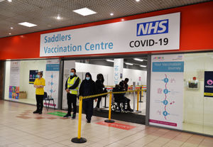 The Saddlers Vaccination Centre in Walsall has been one of many venues welcoming 12 to 15-year-olds to get jabbed
