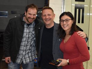 Supporting image for story: Darren Lewis and Roxy Keshavarz strike again