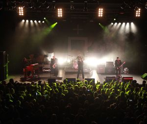 The Cult at Birmingham's O2 Institute. Pictures by: Andy Shaw