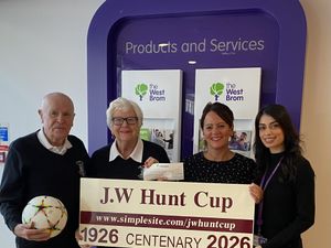 Supporting image for story: Football based charity that raises money for visually impaired nets donation from kind hearted building society