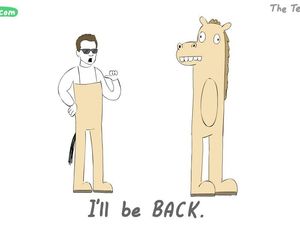 Supporting image for story: These brilliant animations give hilarious new meaning to classic movie lines