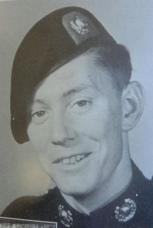 Bill Archer as a young soldier