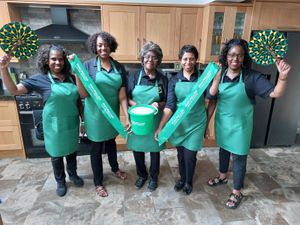 Supporting image for story: Wolverhampton family raise £8,000 for Macmillan with Caribbean themed coffee mornings