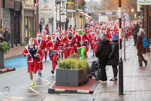 Santa run on Sunday - Simon Lewis