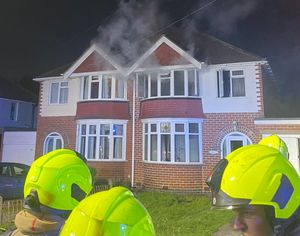 Images from Walsall Fire Station show the extent of the damage