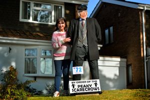 Peaky Blinder's main man, Thomas Shelby, paid a visit to the village