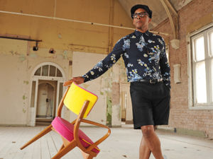 Supporting image for story: Furniture designer Jay Blades chats about his style in Wolverhampton city