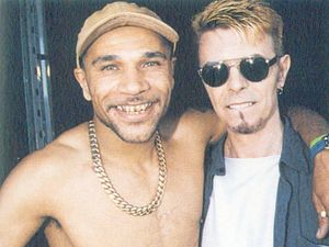 Supporting image for story: Goldie to paint portraits of David Bowie for project