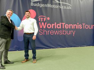 Supporting image for story: Shrewsbury business serves up sponsorship for major tennis event  