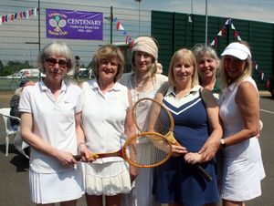Supporting image for story: Wolverhampton tennis club celebrates centenary with vintage tea party and tournament