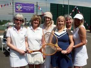Supporting image for story: Wolverhampton tennis club celebrates centenary with vintage tea party and tournament