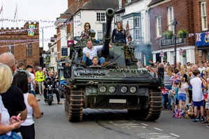BRIDGNORTH JONATHAN HIPKISS 03/06/22.Bridgnorth Carnival 2022 and Queenâs Jubilee celebrations.
