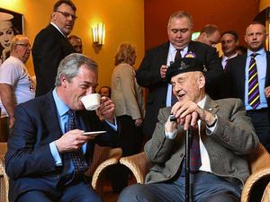 Supporting image for story: UKIP leader Nigel Farage's tonic for the troops