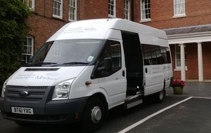 The minibus before the incident