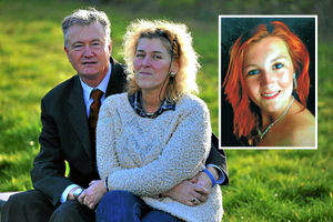 Stephen and Lynnette Williams. Inset: Their daughter Georgia.