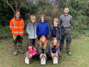 Supporting image for story: Wildlife gets helping hand from new bird boxes