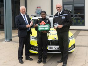 Supporting image for story: Police cars in Staffordshire fitted with kits to help save lives