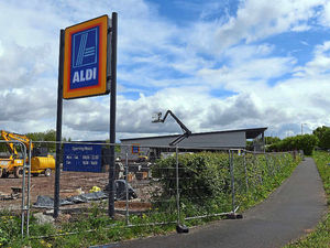 Supporting image for story: The signs are right for new Newport Aldi store