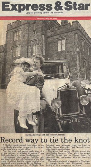 The event was captured by the Express & Star