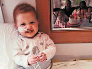 Supporting image for story: Waiting game for little Margot Martini after operation