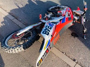 Supporting image for story: Biker charged after police chase at Chasewater