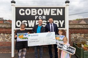 Gobowen Pantomime Group has received £3,000 from Persimmon Homes West Midlands to help fund this year’s production.