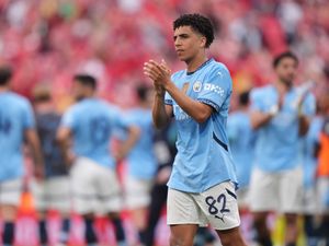 Manchester City's Rico Lewis