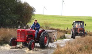 Rob Gore taking the water splash with ease