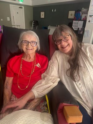 Celebrating the home's anniversary